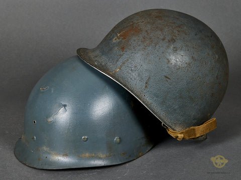 WWII US M1 Helmet for use by Navy Personnel — image 13