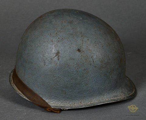 WWII US M1 Helmet for use by Navy Personnel — image 2