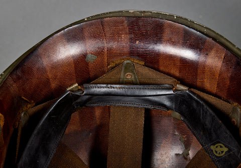 WWII US M1 Helmet for use by Navy Personnel — image 6