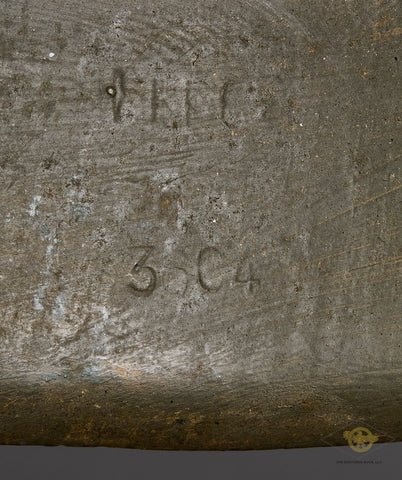 WWII German Model 1942 Helmet Reissued to Norwegian Troops — image 10