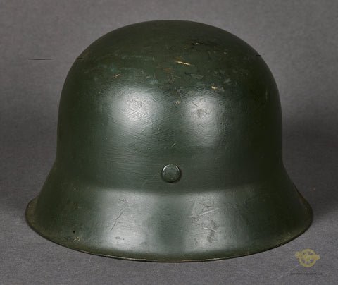WWII German Model 1942 Helmet Reissued to Norwegian Troops — image 5
