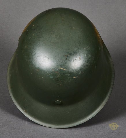 WWII German Model 1942 Helmet Reissued to Norwegian Troops — image 8