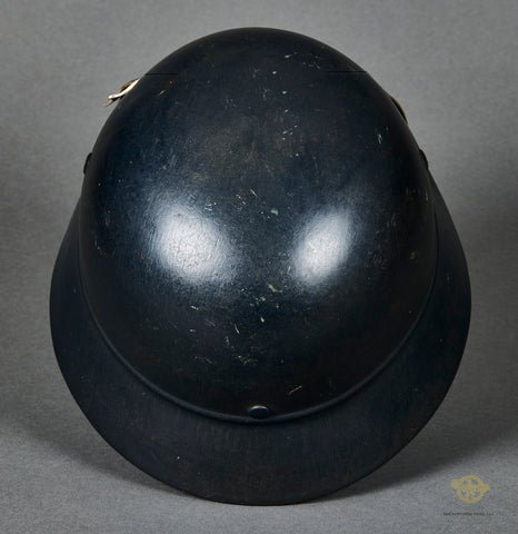 German Luftschutz Model 1935 Combat Helmet — image 7