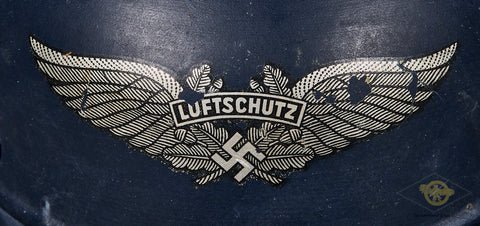 German Luftschutz Model 1938 Helmet — image 2