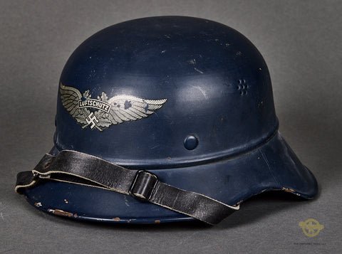 German Luftschutz Model 1938 Helmet — image 3