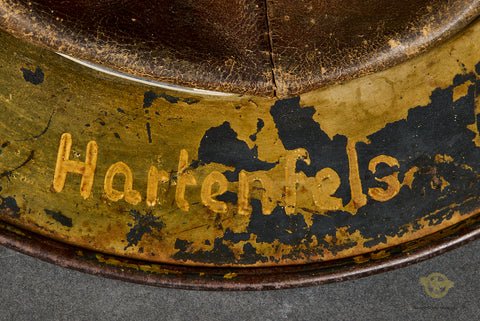 WWII German Model 1935 Luftwaffe Camouflage Helmet, Named — image 11