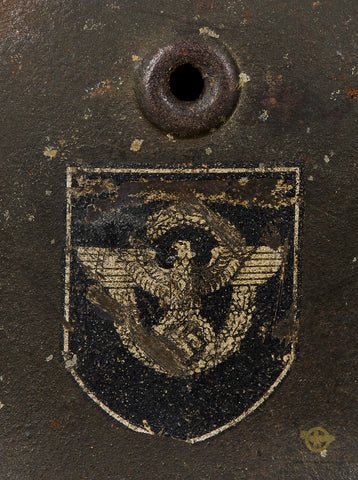 Third Reich Model 1940 Police Double Decal Combat Helmet — image 4