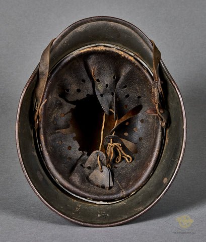 Third Reich Model 1940 Police Double Decal Combat Helmet — image 9