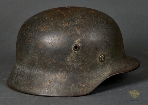 WWII German Luftwaffe Model 1940 Single Decal Helmet — image 6
