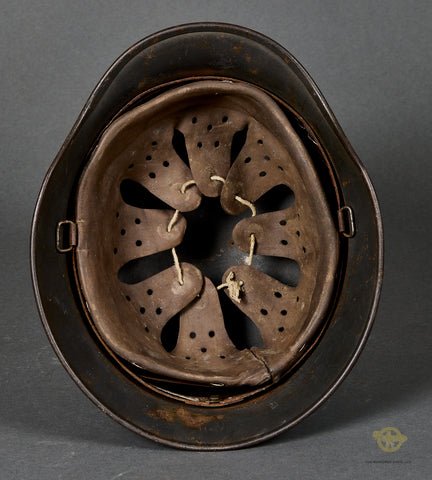 WWII German Luftwaffe Model 1940 Single Decal Helmet — image 8