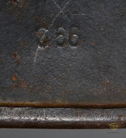 WWII German Luftwaffe Model 1940 Single Decal Helmet — image 9