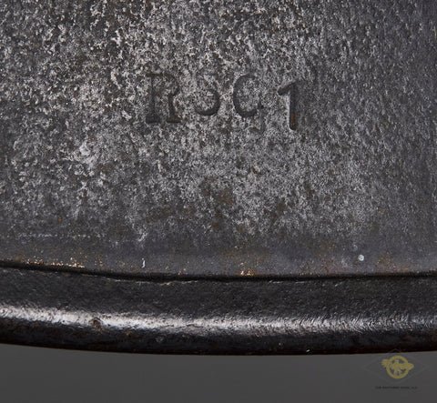 WWII German Luftwaffe Model 1940 Single Decal Helmet — image 10