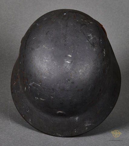 WWII German Luftwaffe Model 1940 Single Decal Helmet — image 7