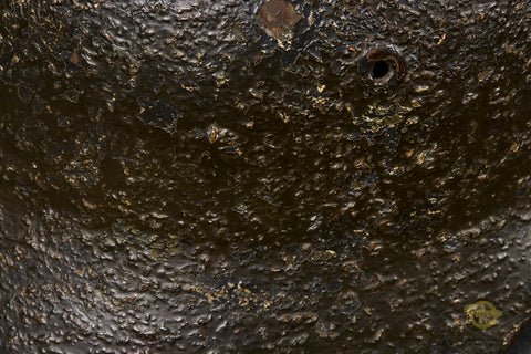 WWII German Army Model 1940 Sawdust Camo Combat Helmet — image 9