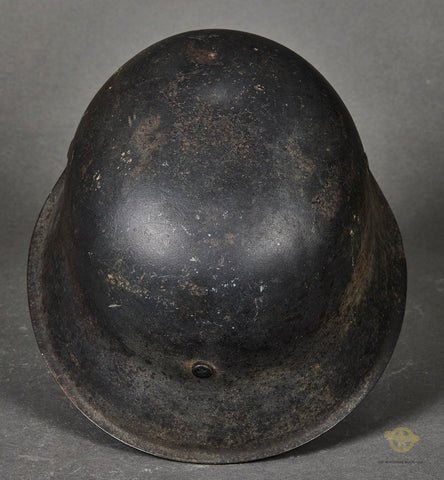 WWII German Luftwaffe Model 1942 Single Decal Combat Helmet — image 7