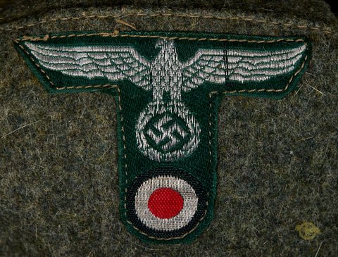 Third Reich German Land Customs Rabbit Fur Winter Cap — image 6