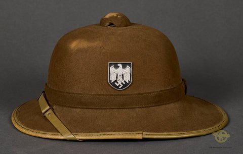 German WWII Army Pith Helmet by JSH — image 3