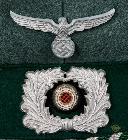 German WW Land Customs Officials Visor Cap by Erel — image 2