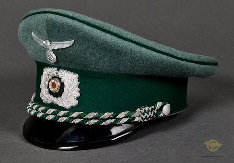 German WW Land Customs Officials Visor Cap by Erel — image 3