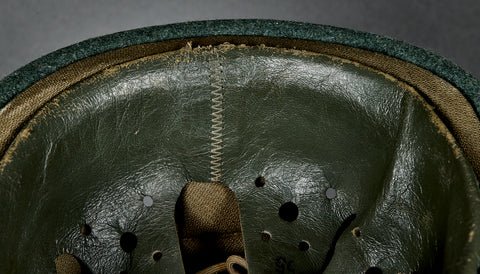 German WWII Experimental Protective Helmet for Heer Assault Gun Personnel — image 11