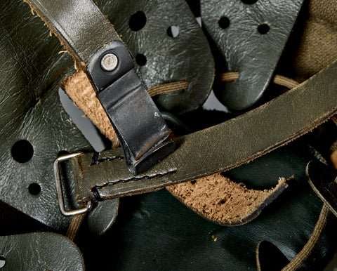 German WWII Experimental Protective Helmet for Heer Assault Gun Personnel — image 8