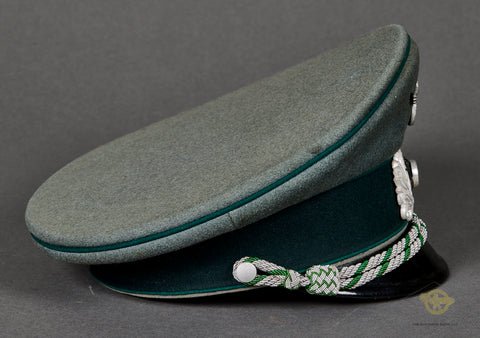 German WWII Land Customs Officials Visor Cap — image 6