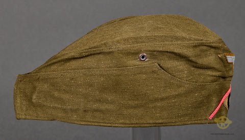 German WWII DAK Army Tropical Panzer Side Cap for Other Ranks Personnel — image 5