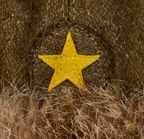 Japanese WWII Army Officer's Late War Winter Fur Cap — image 2