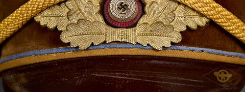 German WWII Political Leader Visor Cap (Orts Level) — image 9