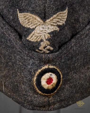 German WWII Luftwaffe Side Cap — image 2