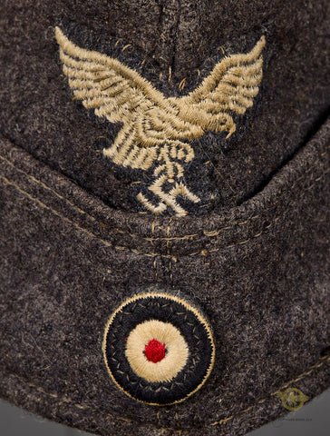 German WWII Luftwaffe Side Cap — image 2