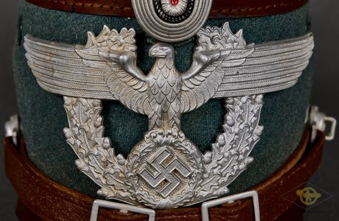 Third Reich German Rural Police Other Ranks Tschako — image 2