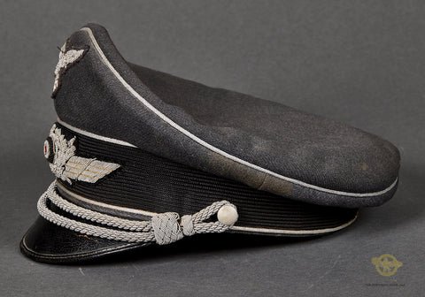 German WWII Luftwaffe Officer's Visor Cap — image 4