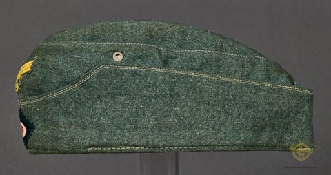 German WWII Navy Coastal Artillery Side Cap — image 4