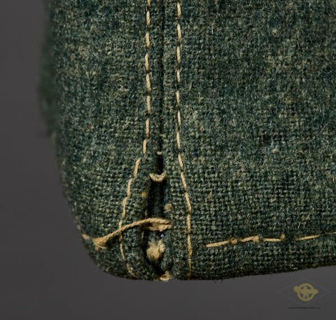 German WWII Navy Coastal Artillery Side Cap — image 6