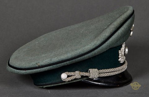 German WWII Army Officer's Visor Cap for Pioneer — image 6