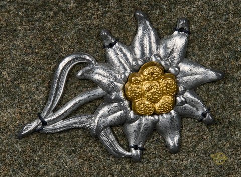 German WWII M43 Field Cap for Mountain Troops — image 5