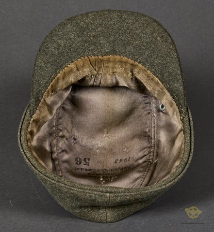 German WWII M43 Field Cap for Mountain Troops — image 8