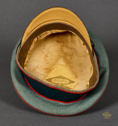 WWII German Army Artillery 'Other Ranks' Visor Cap — image 7