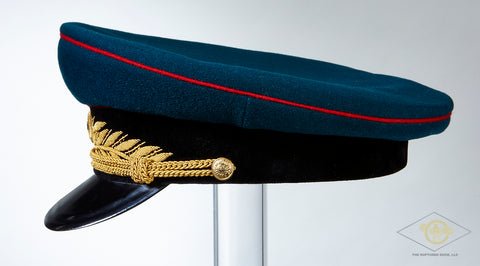 WWII Soviet Russian Red Army Generals Victory Parade Tunic, Visor Cap and Brocade Belt — image 11