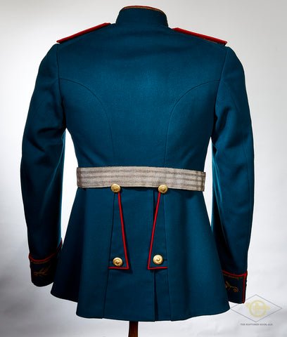WWII Soviet Russian Red Army Generals Victory Parade Tunic, Visor Cap and Brocade Belt — image 8