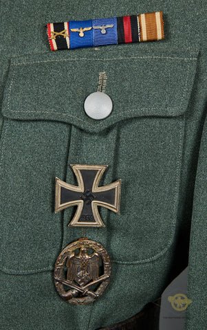 WWII German Army Model 1936 Tunic and Trousers for Artillery Captain — image 6