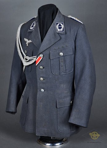 WWII German Luftwaffe Medical Major Tunic and Breeches — image 2