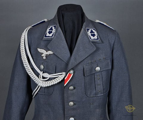 WWII German Luftwaffe Medical Major Tunic and Breeches — image 3