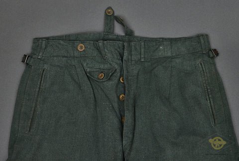 WWII German Army HBT Officer Breeches — image 3