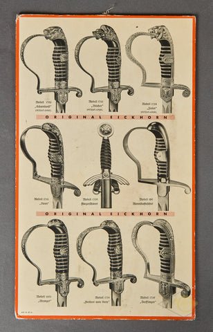 Original Eickhorn Sword Sales Size Chart — image 2