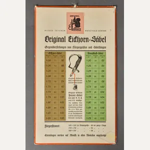 Original Eickhorn Sword Sales Size Chart