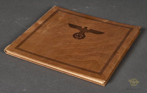 German WWII Book Celebrating the 'Topping Out Ceremony' of the Reichs Chancellery Building — image 3