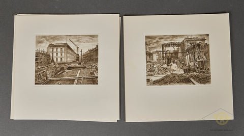 German WWII Book Celebrating the 'Topping Out Ceremony' of the Reichs Chancellery Building — image 6