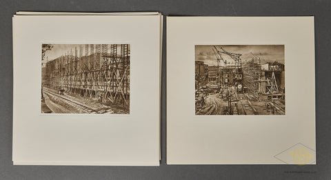 German WWII Book Celebrating the 'Topping Out Ceremony' of the Reichs Chancellery Building — image 8